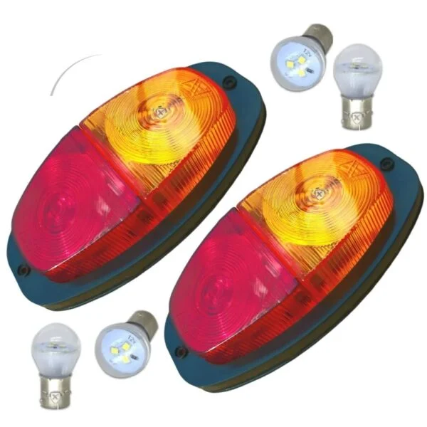 Lanterna Traseira Bicolor (Kit com Lâmpadas LED)